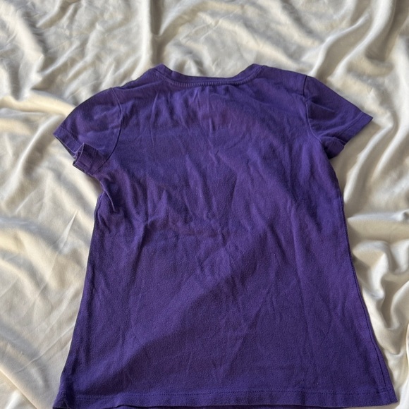 Danskin Now Kids Tee in Purple with Colorful Graphic - Picture 3 of 3